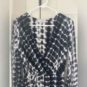 Black Tie Dye Romper